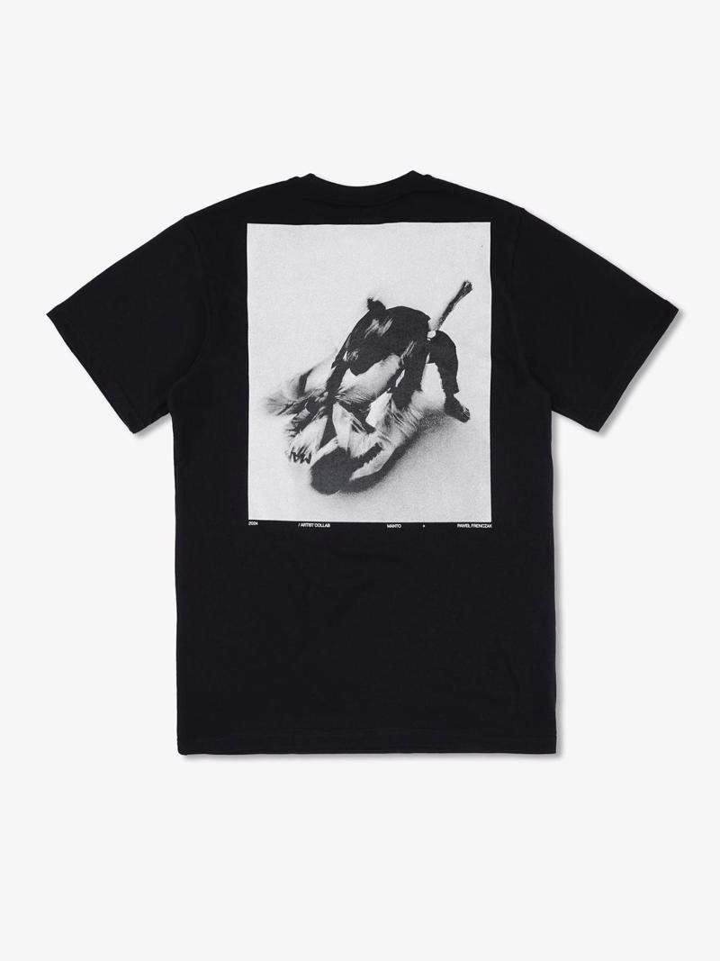 MANTO motion tshirt - black